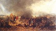 jozef brandt Battle of Chocim. oil painting artist